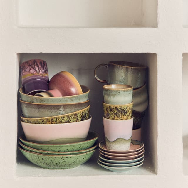 70s Ceramics Kaffeetasse Serendipity 4-pack