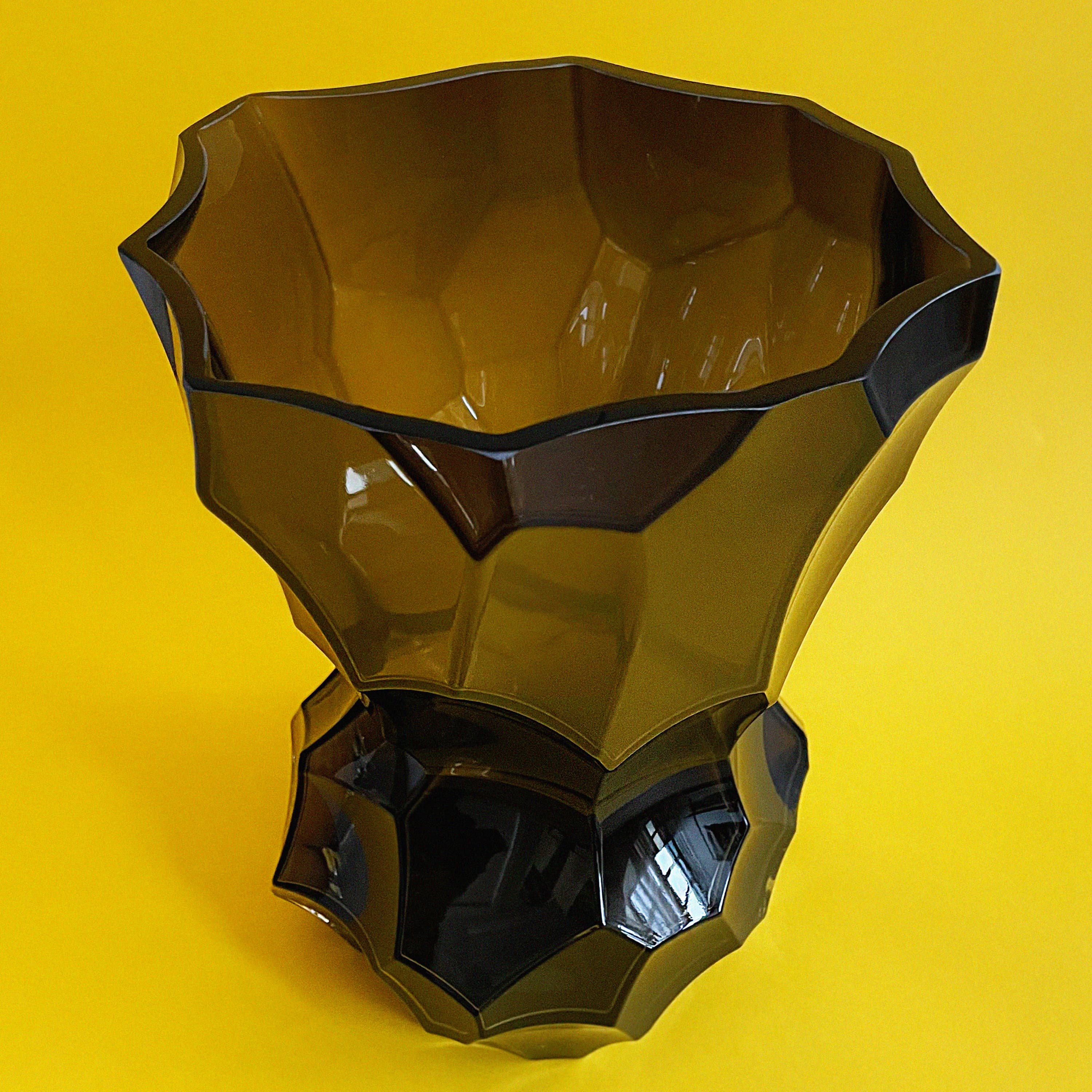 Reflection Vase New Smoke 30cm