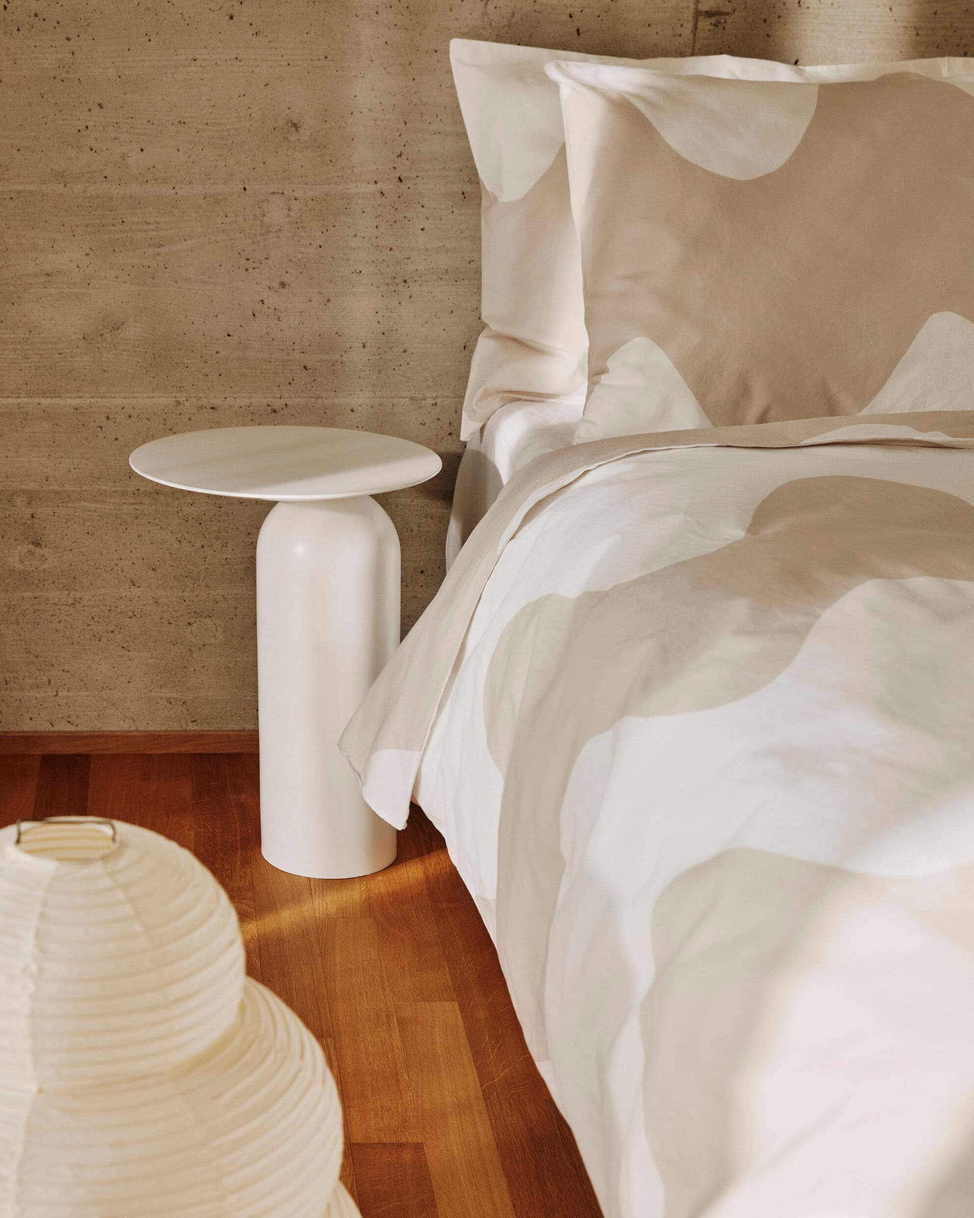 Lokki Kissenbezug Weiß/Beige 50x60