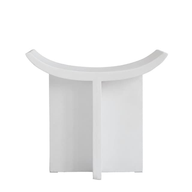 Brutus Stool Bone White