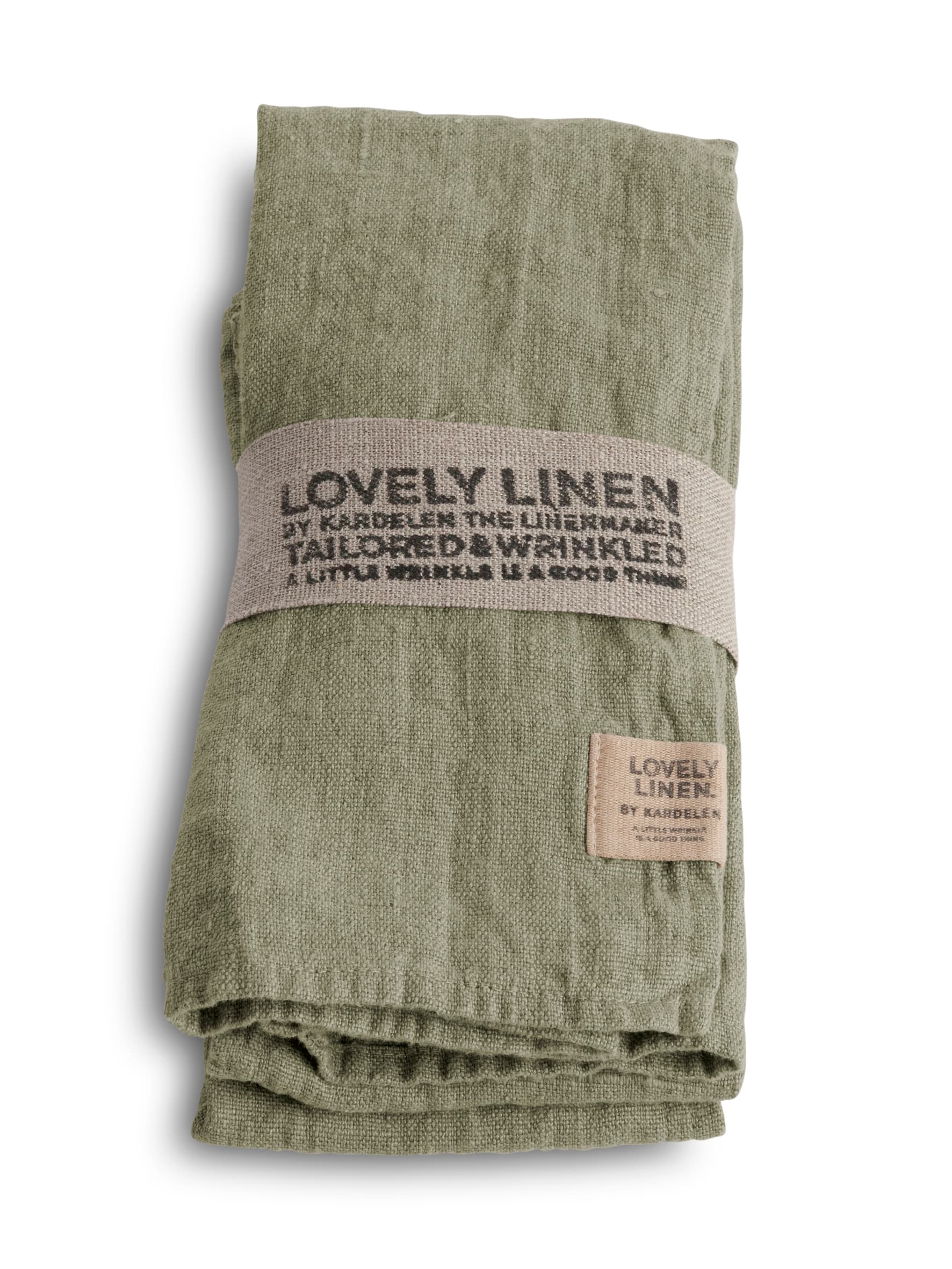 Napkin Linen Avocado Set of 4