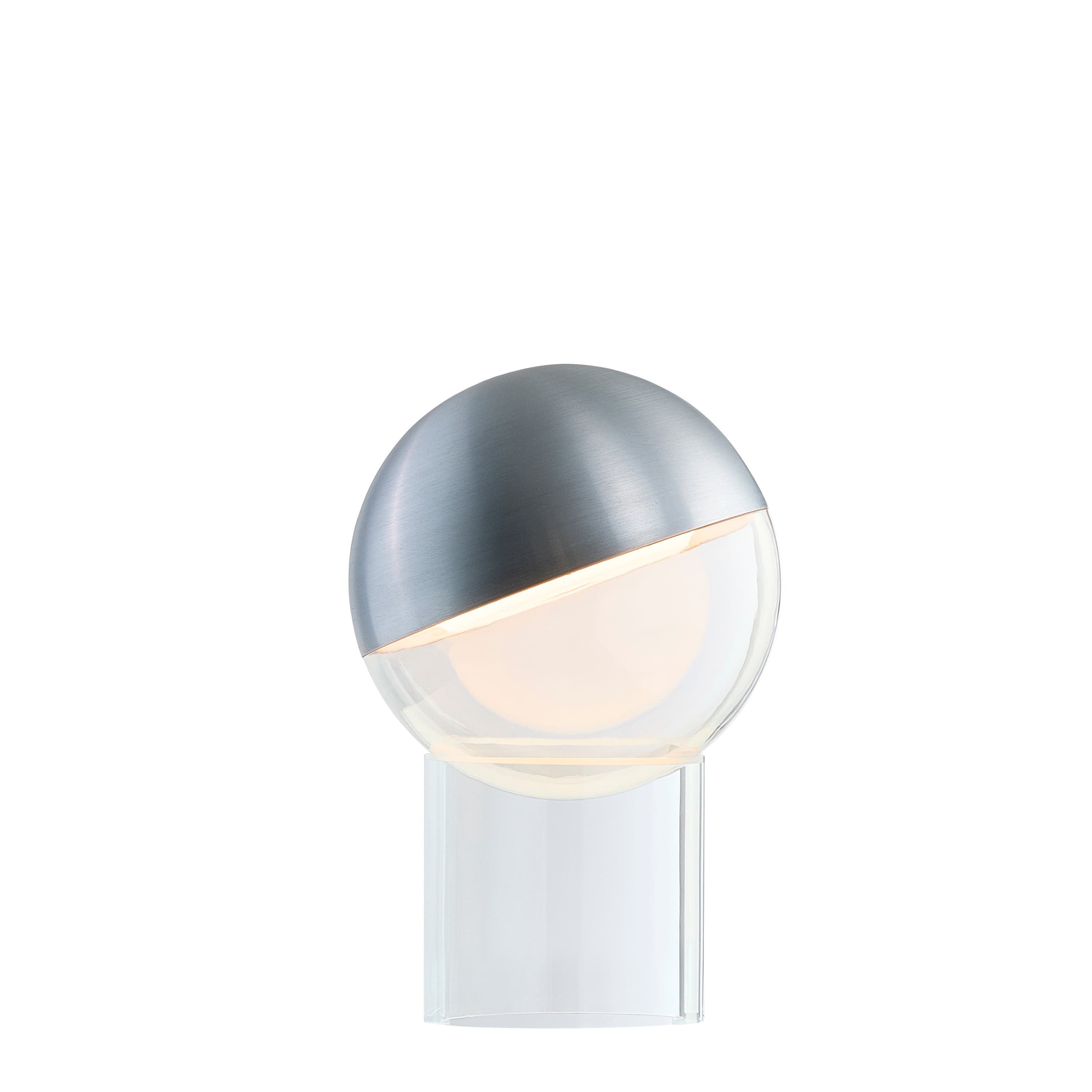 Pila Portable Tischlampe Brushed Aluminium 19cm