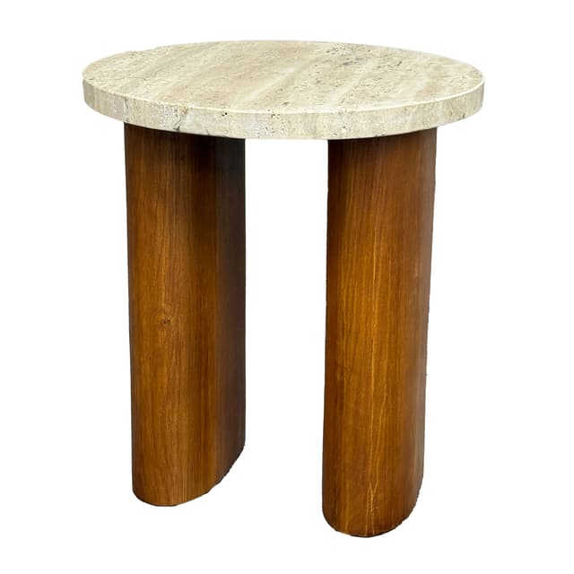 Vikman Side Table Silver 48x42