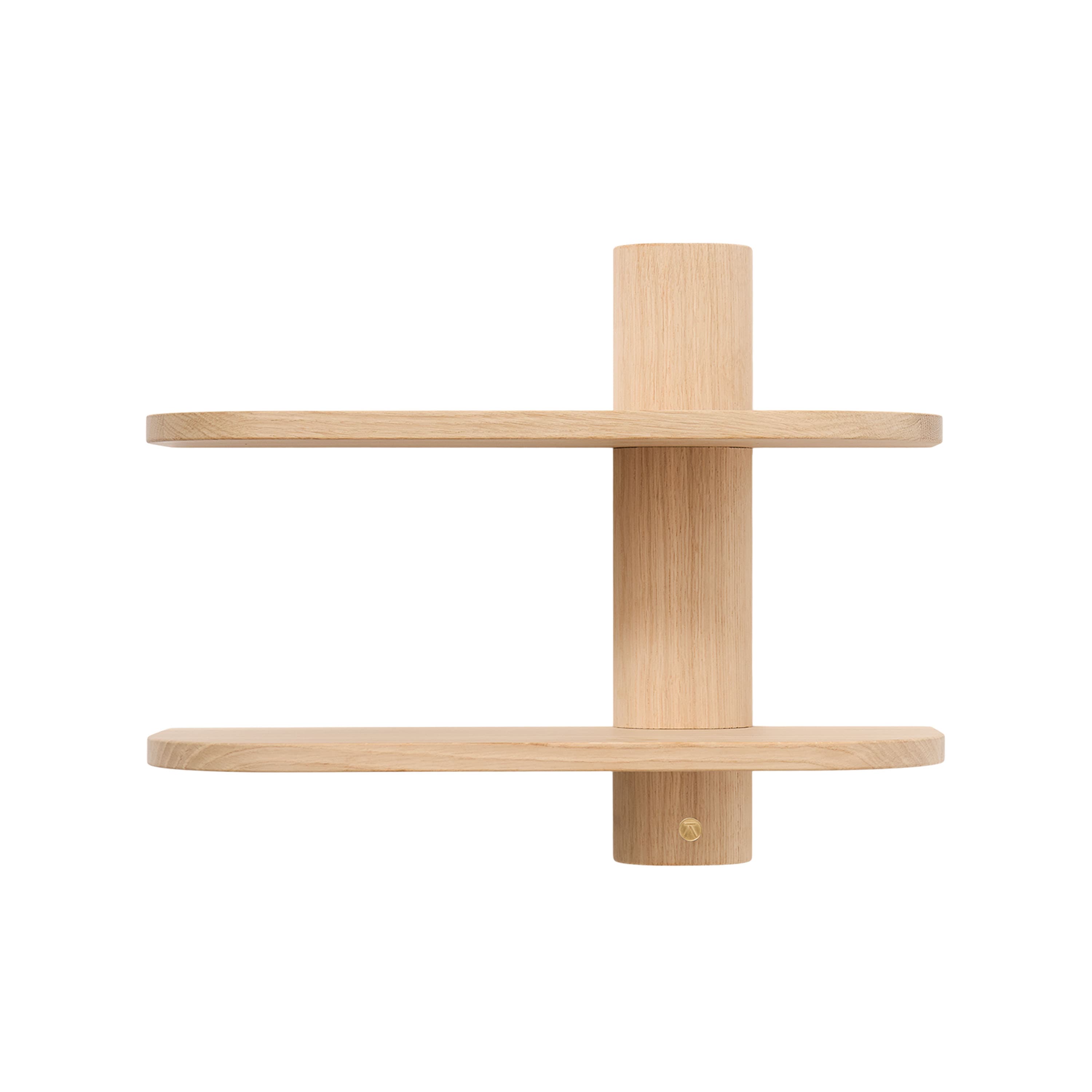 Bend Wandregal Eiche 50x40