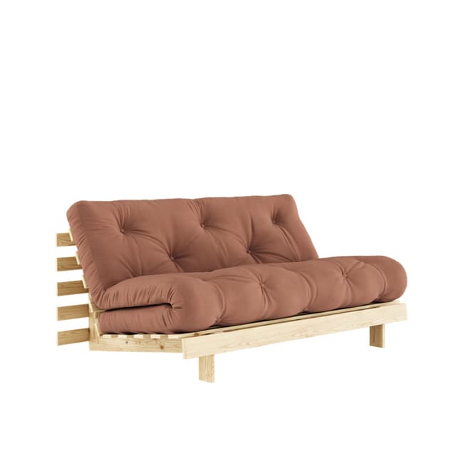 Roots Schlafsofa Natur/Clay Brown 160cm