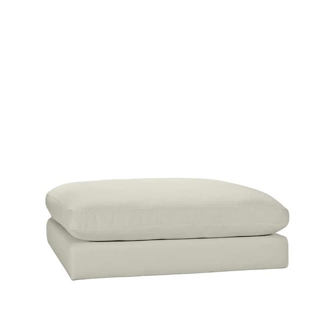 Capri Fussbank Beige 120x115