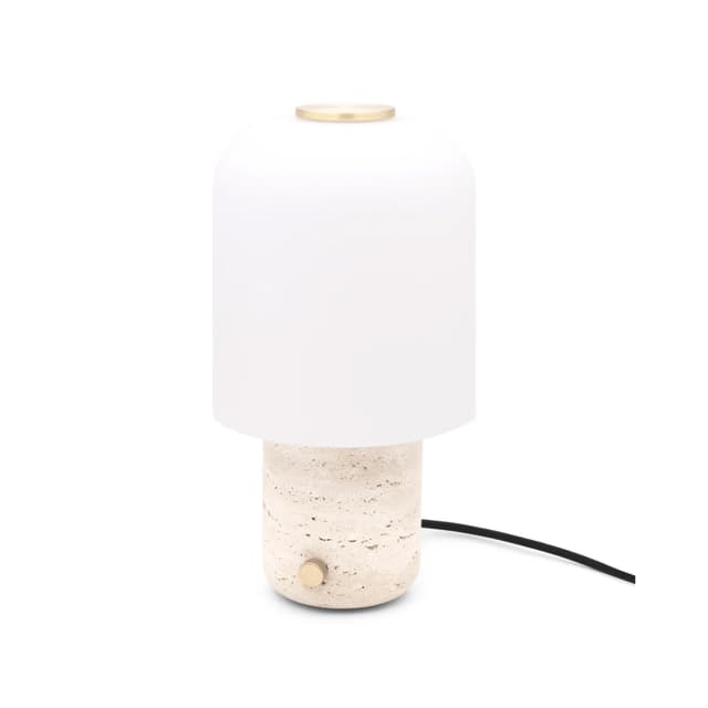 Tokyo Table Lamp Brown Marble