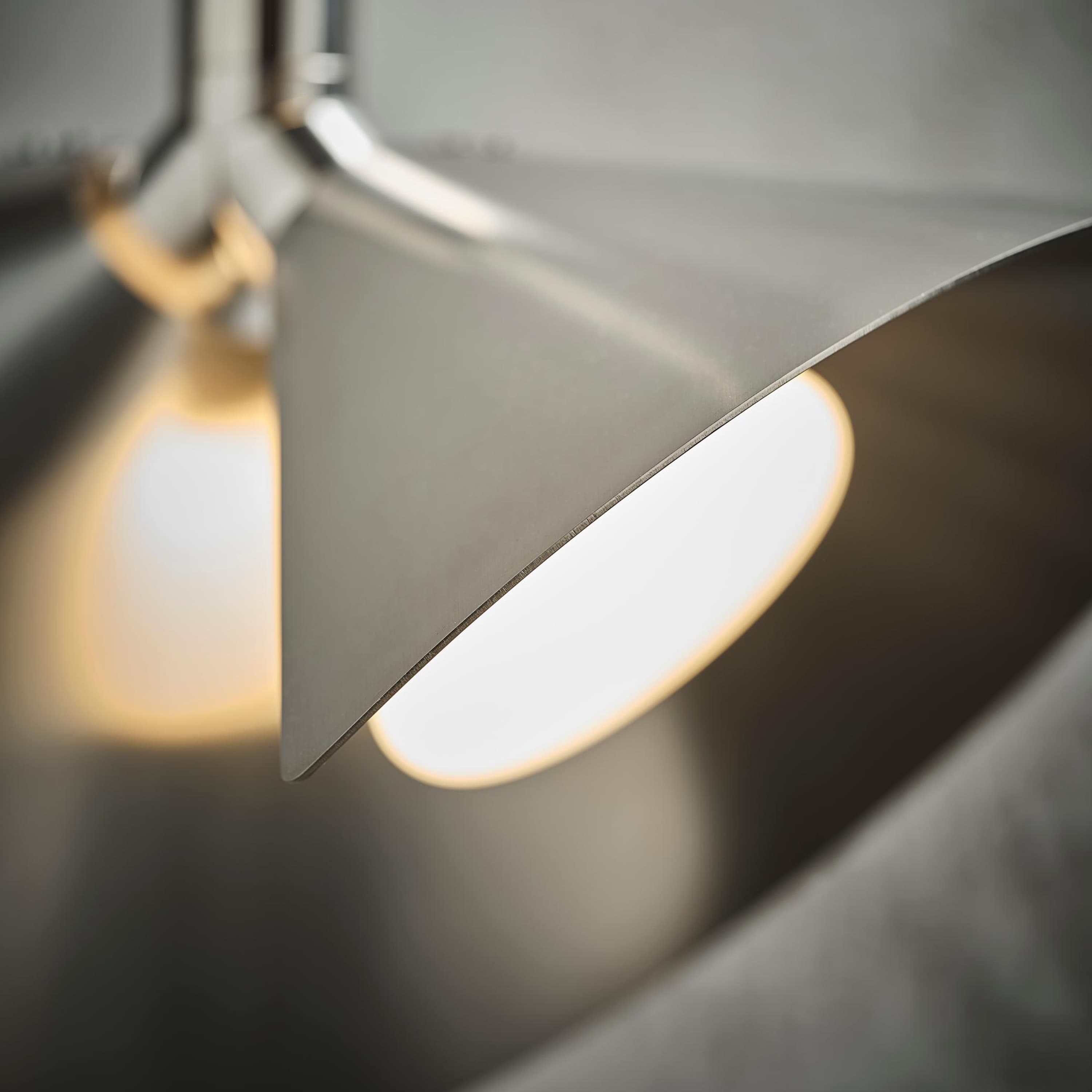 Peel Pendelleuchte Brushed Stainless Steel