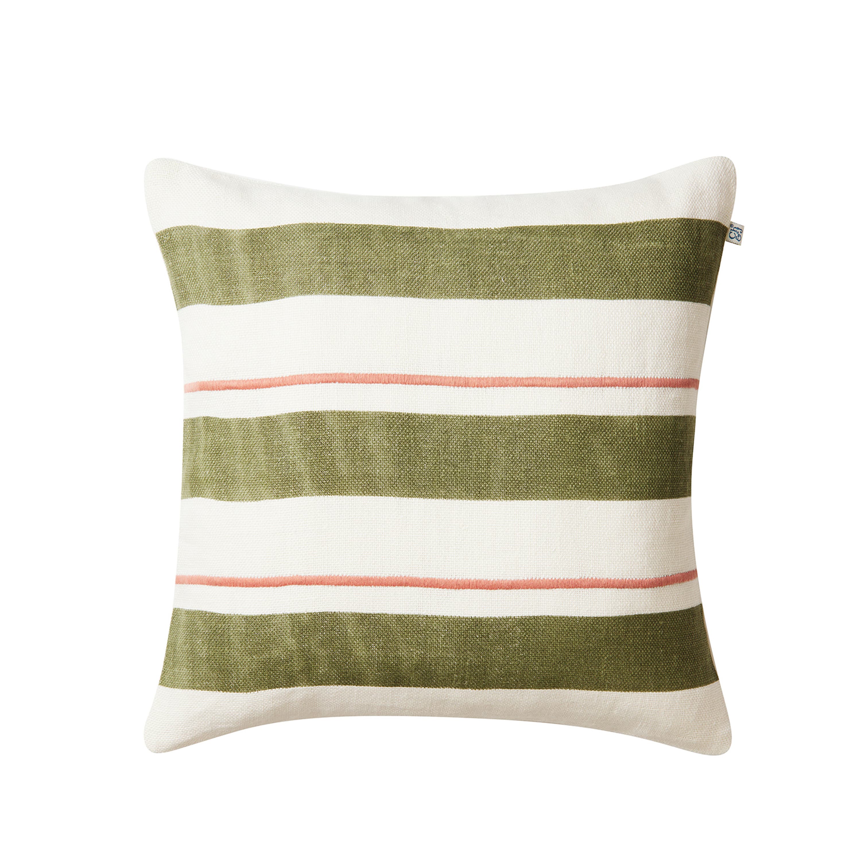 Assam Cushion Cover Cactus Green/Rose 50x50 cm