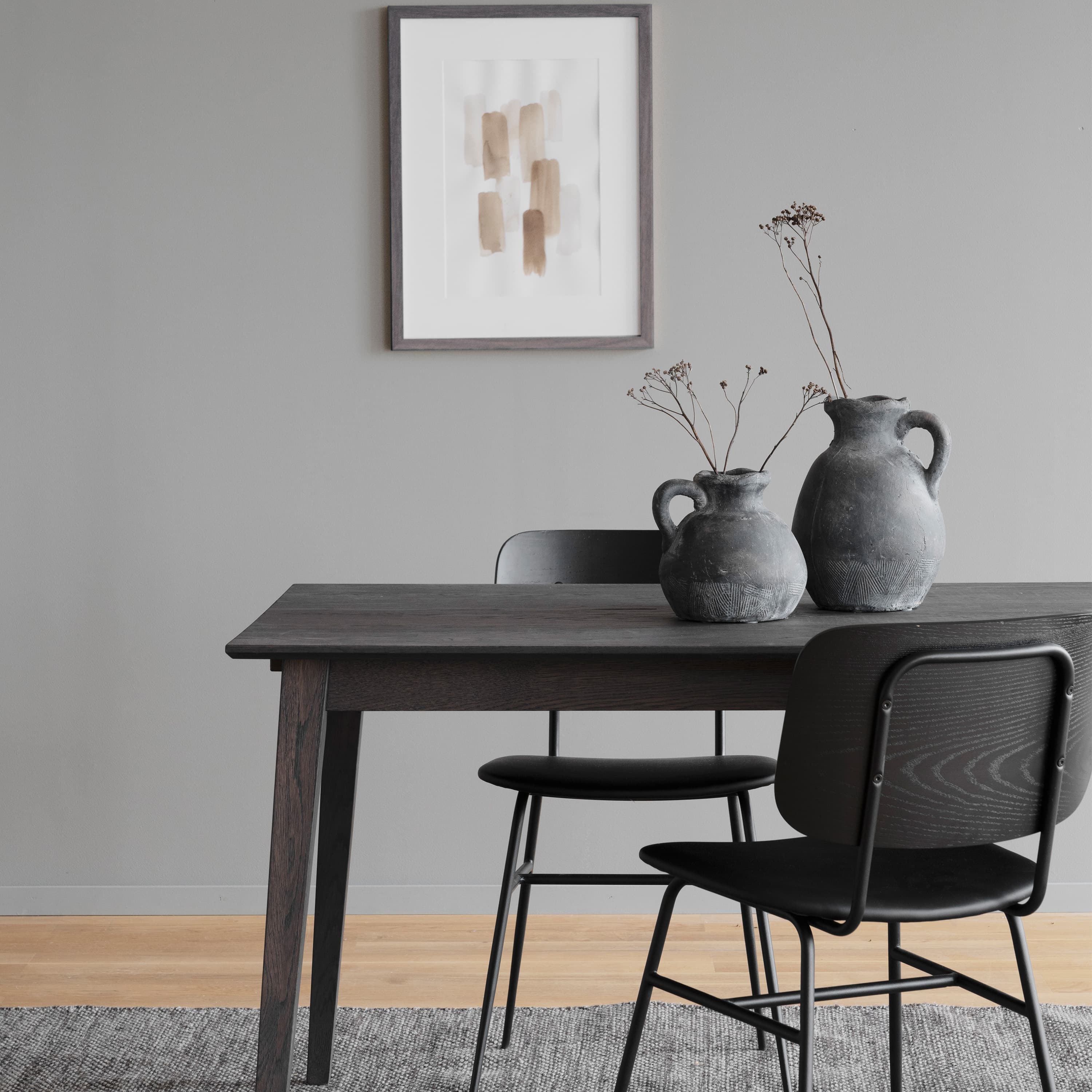 Filippa Esstisch Dunkelbraune Eiche 180cm