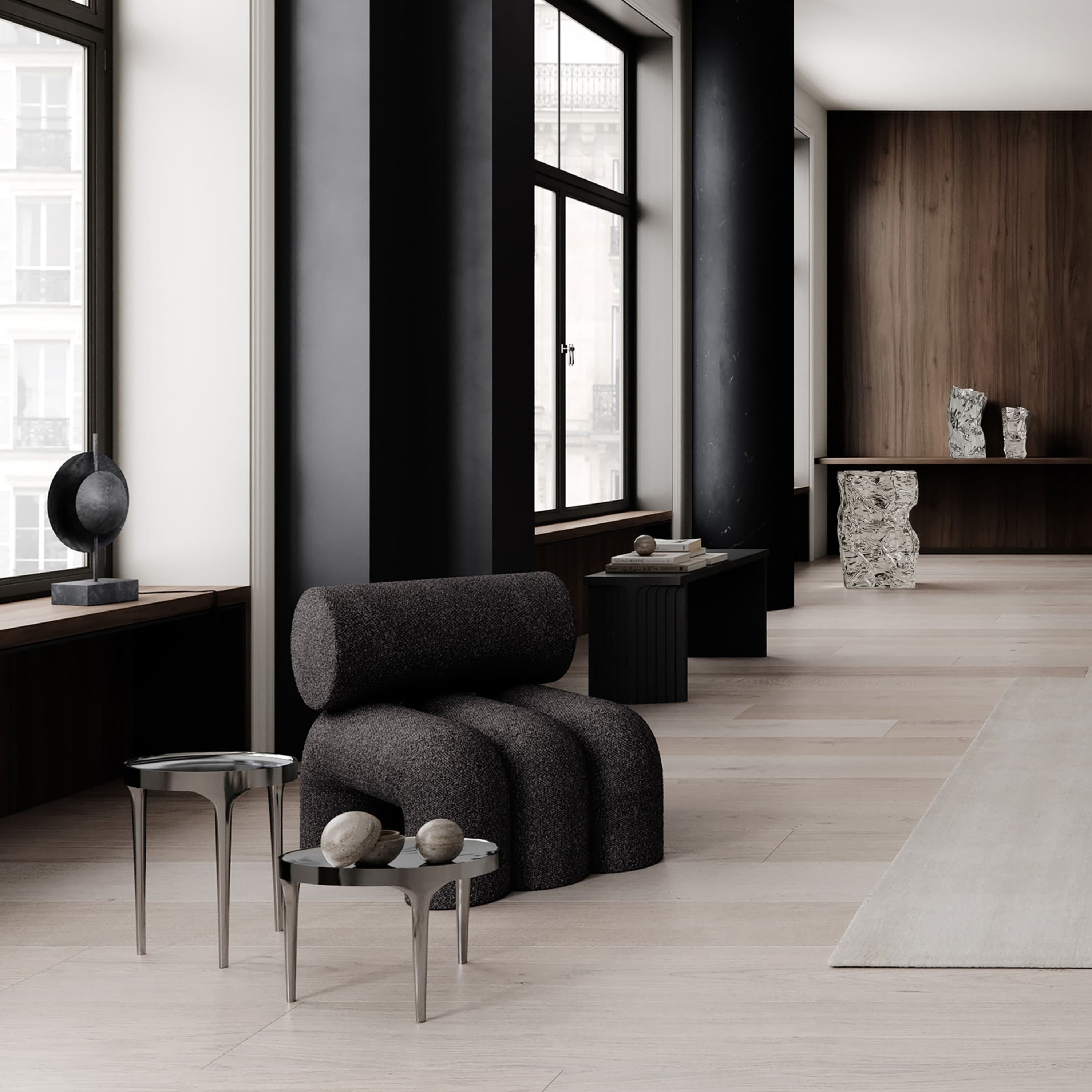 Foku Lounge Chair Deep Taupe