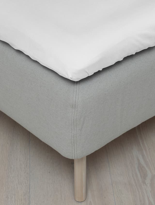 Formsydd Bettlaken Satin Weiß 160x200