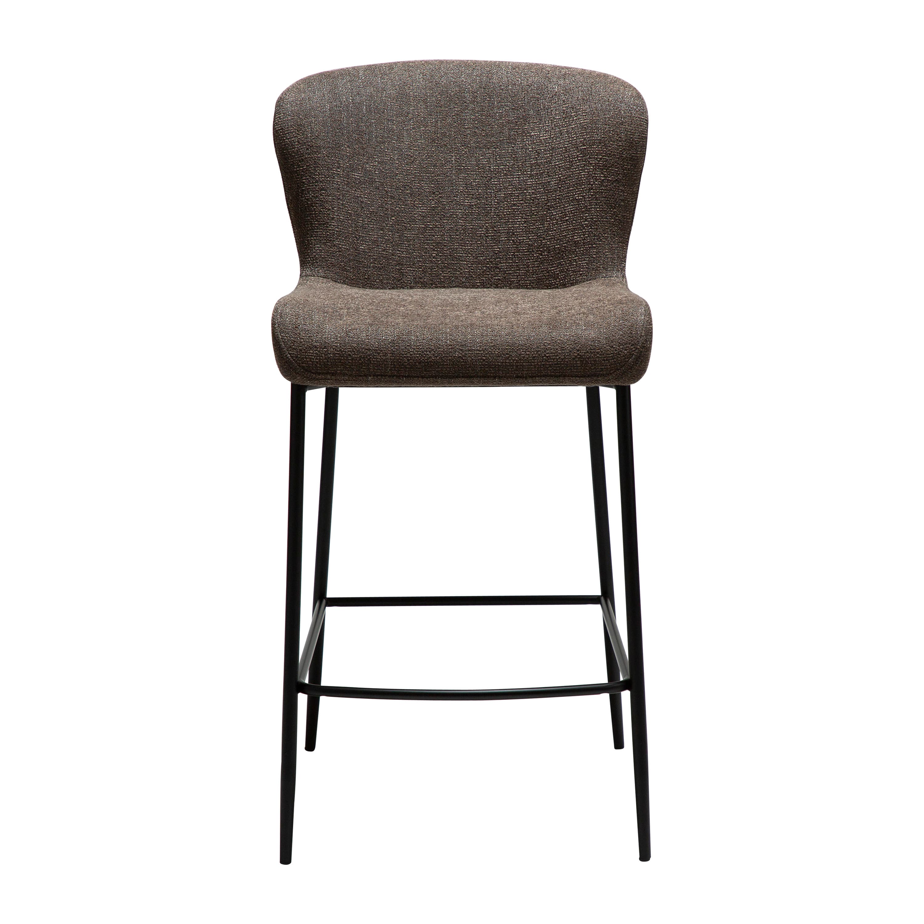 Glam Barstool Major Brown Bouclé
