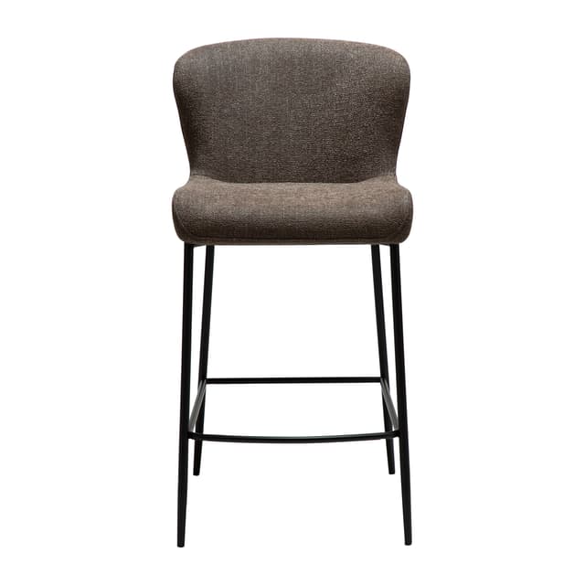 Glam Barstool Major Brown Bouclé