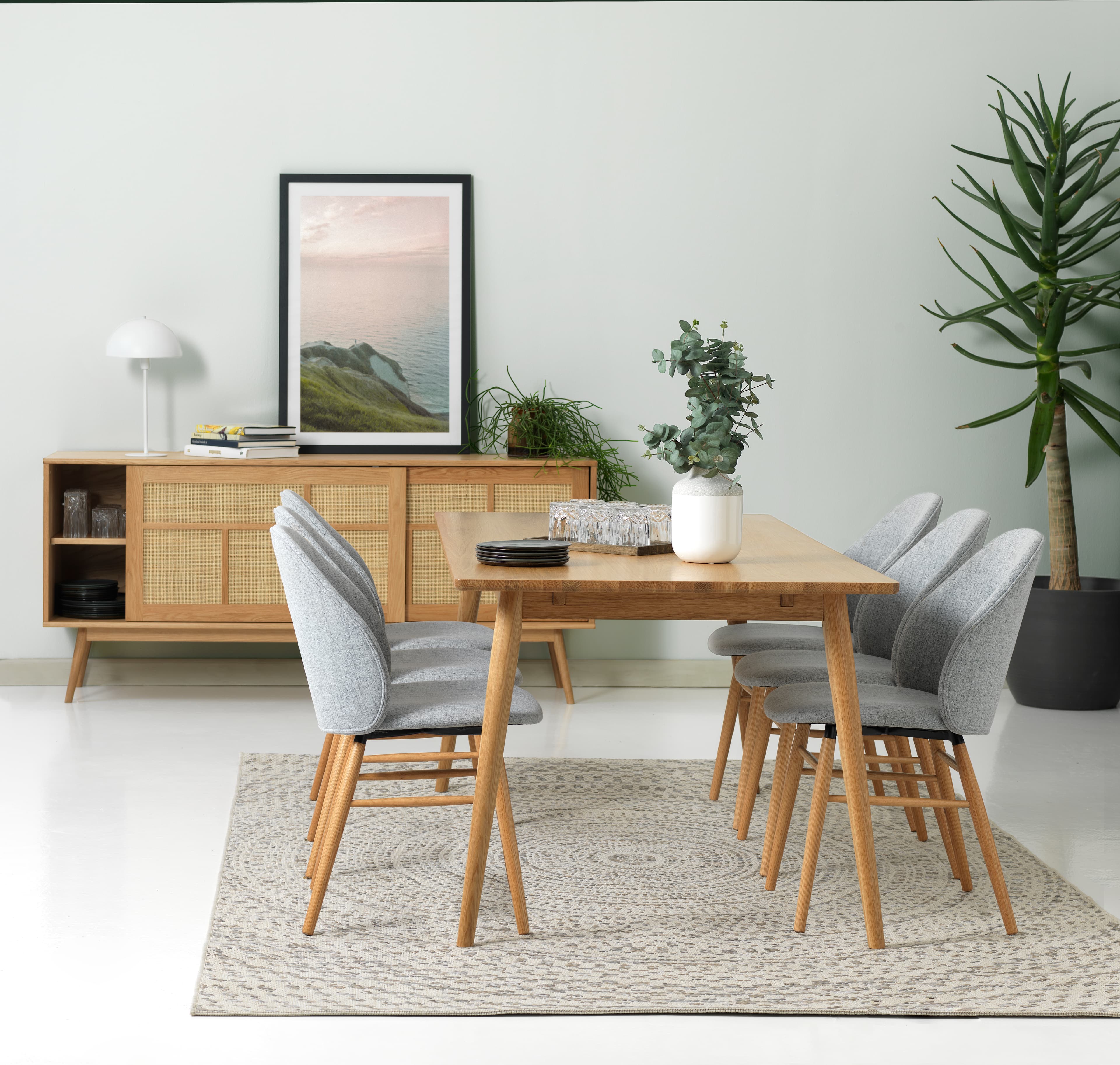 Sofia Sideboard Natural Oak 180cm