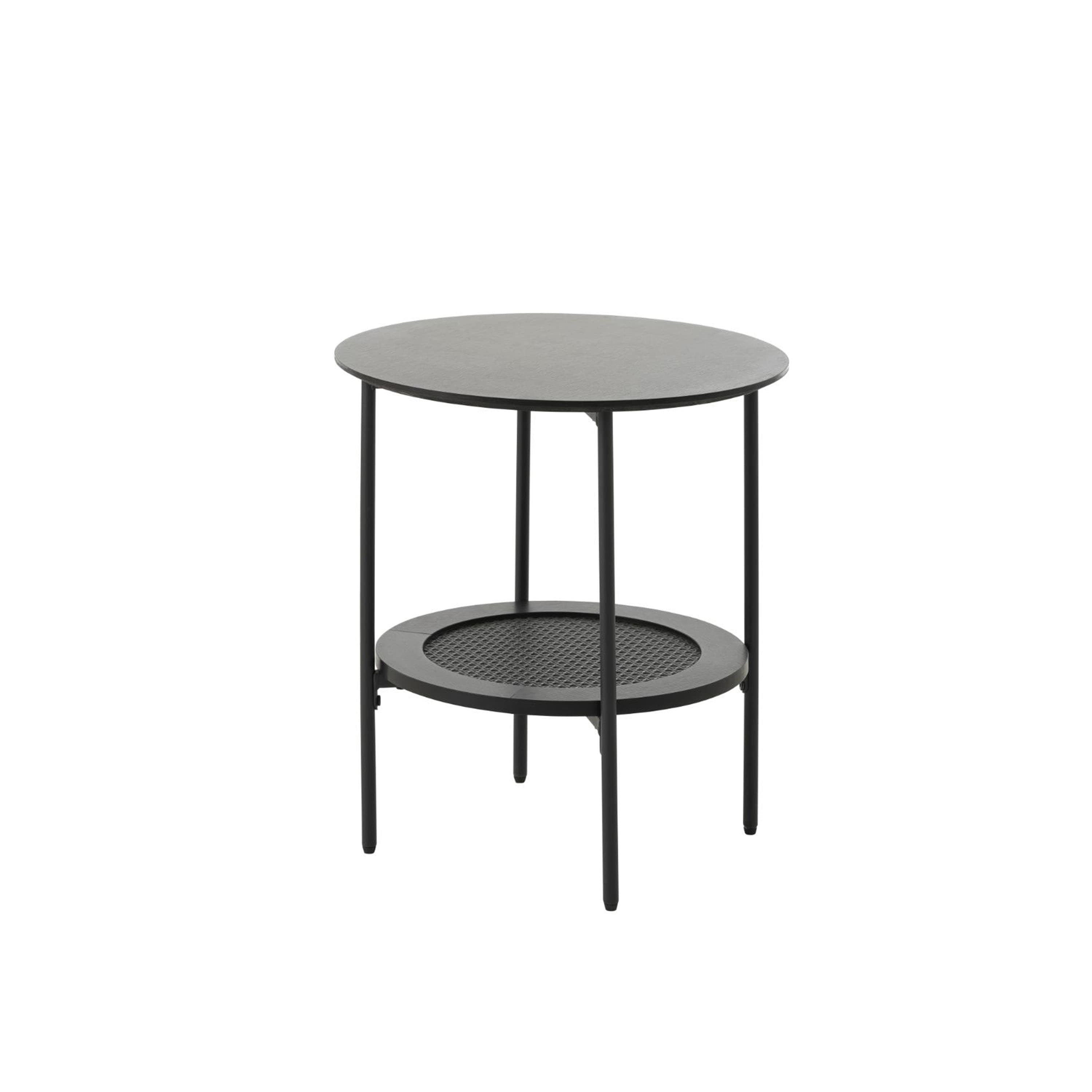 Elin Side Table Black Ø50