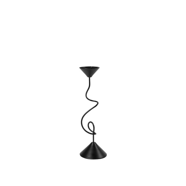 Selma Candle Holder Black 26cm