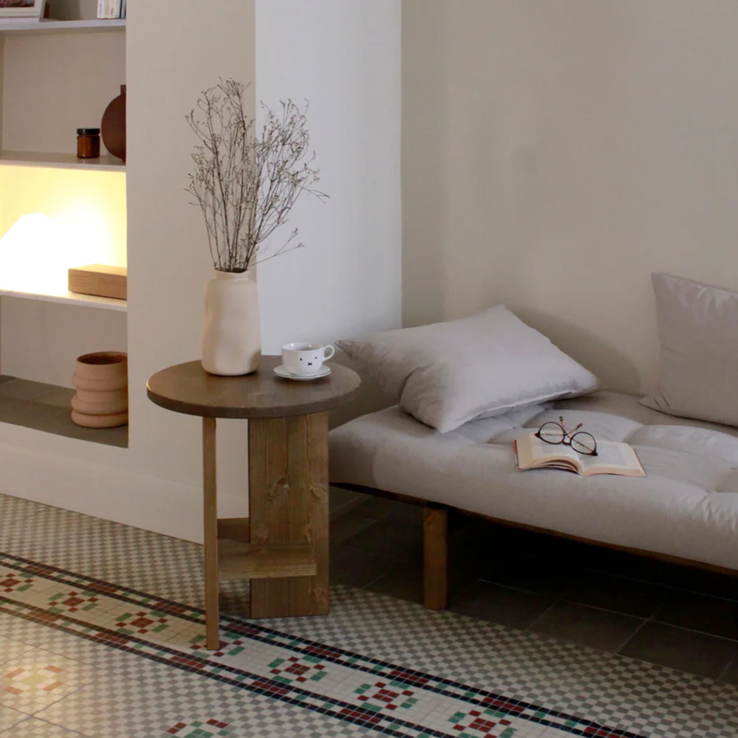 Pace Tagesbett Natur/Mocca 200cm