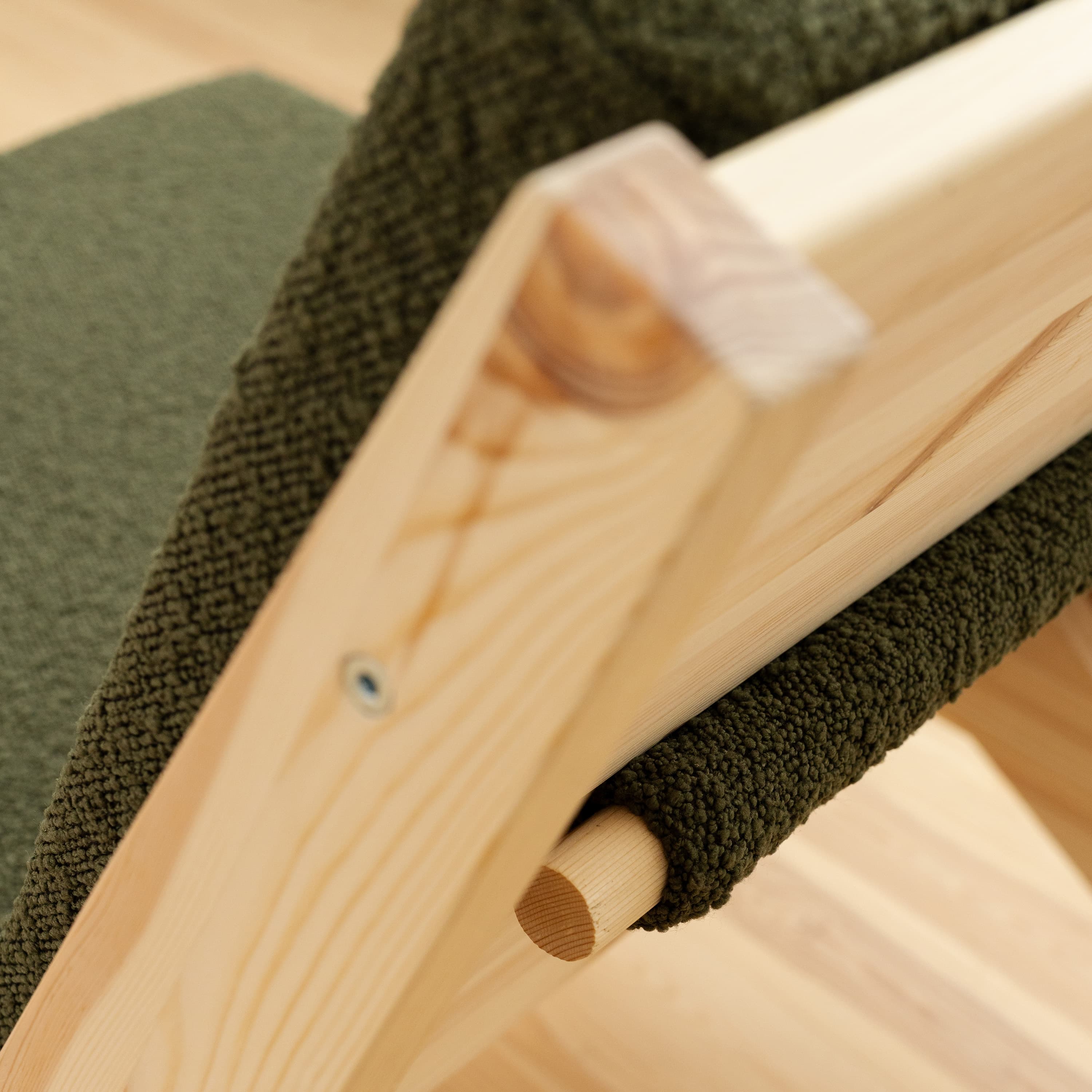 Sway Sessel Natur/Evergreen