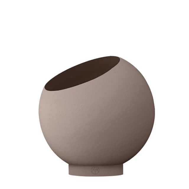 Globe Pot Taupe Ø21