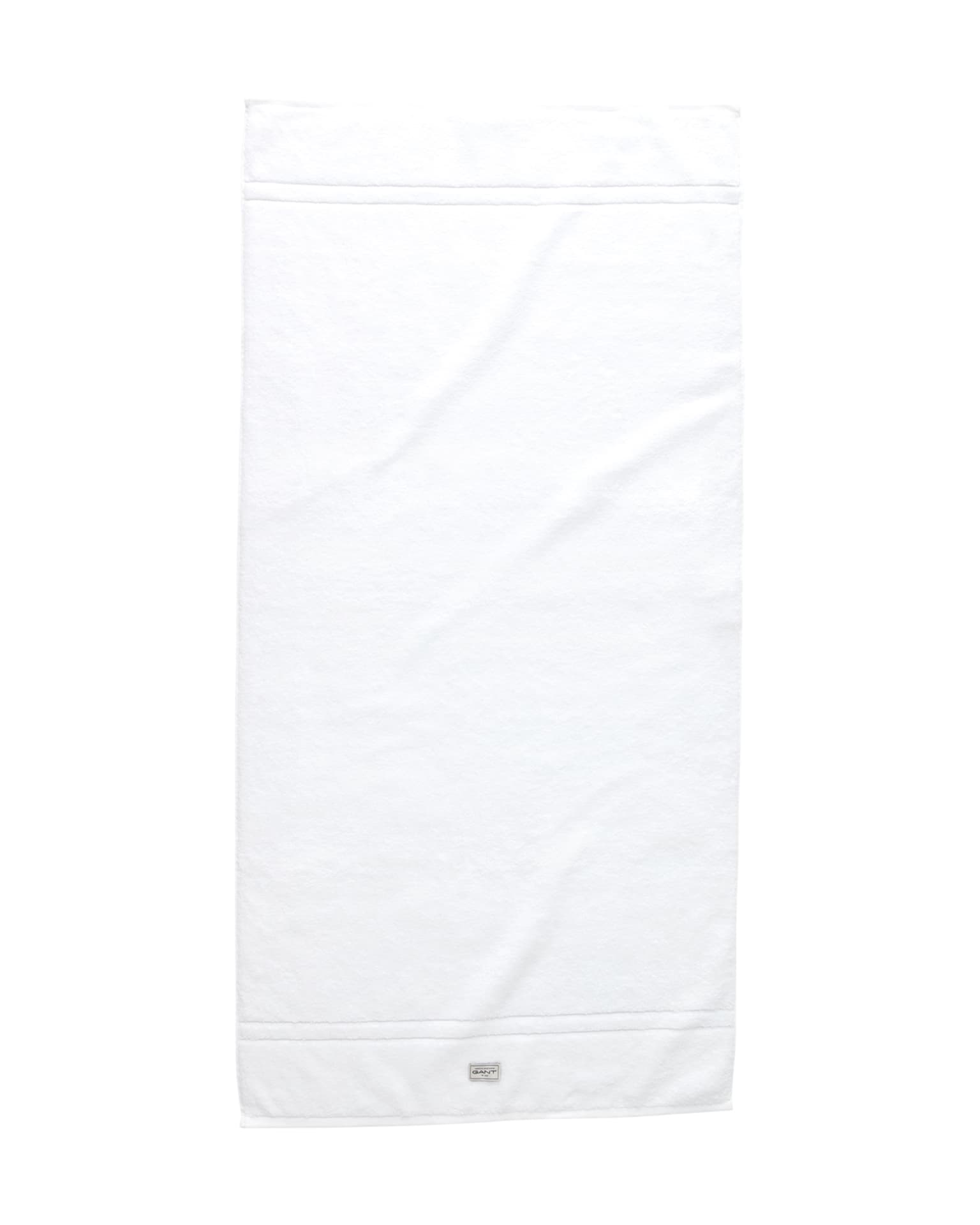 Premium Terry Handtuch Weiß 70x140