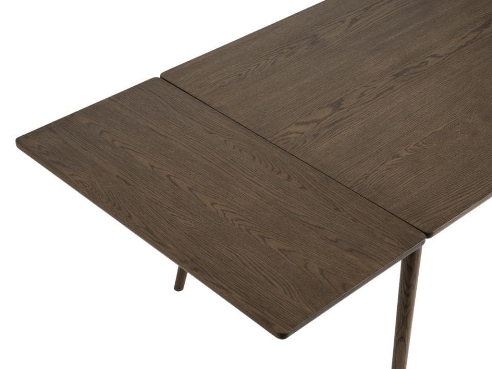Sofia End extension leaf Smoked Oak 90x45