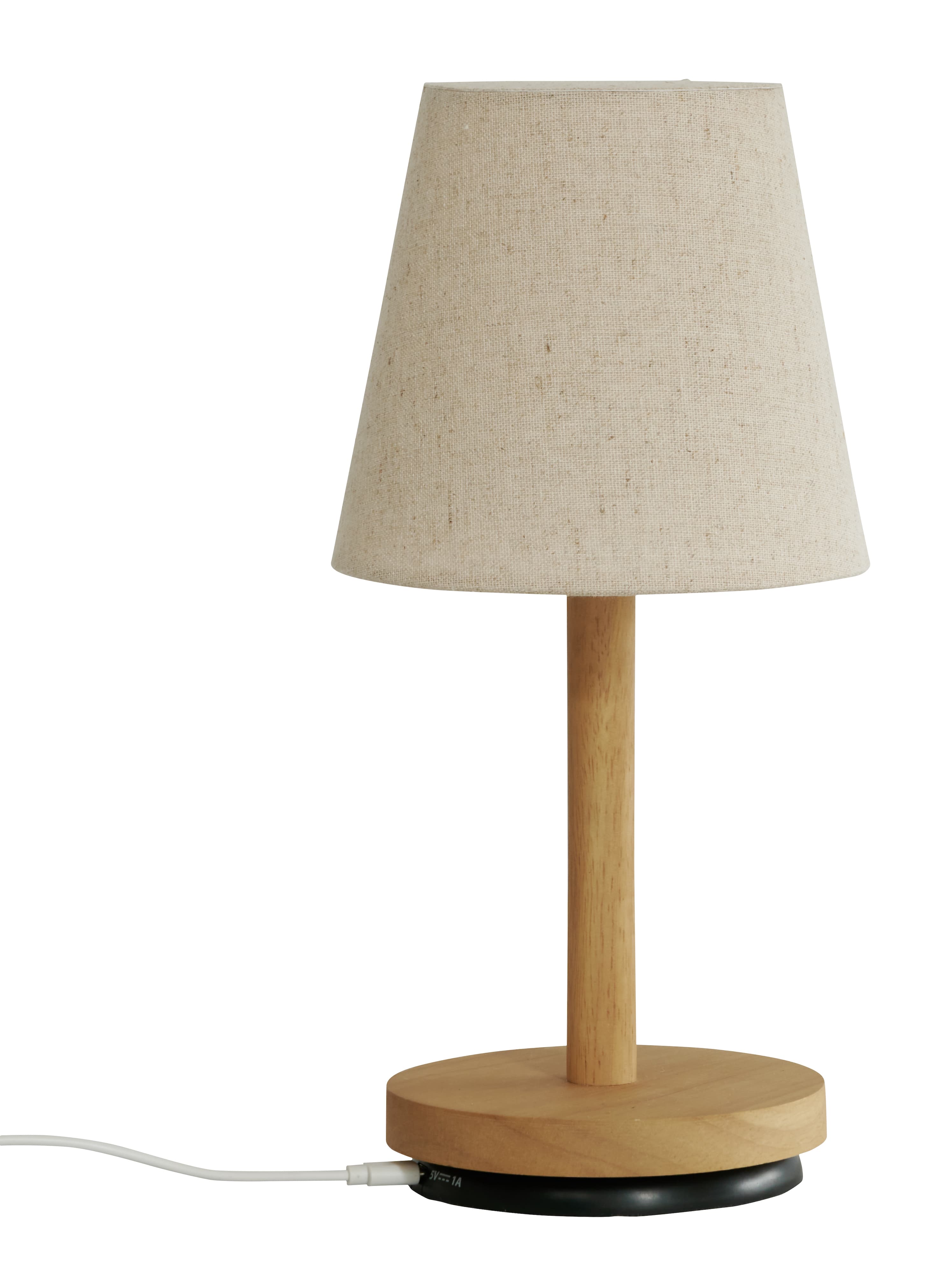 Tess Tragbare Tischlampe Natural 29cm