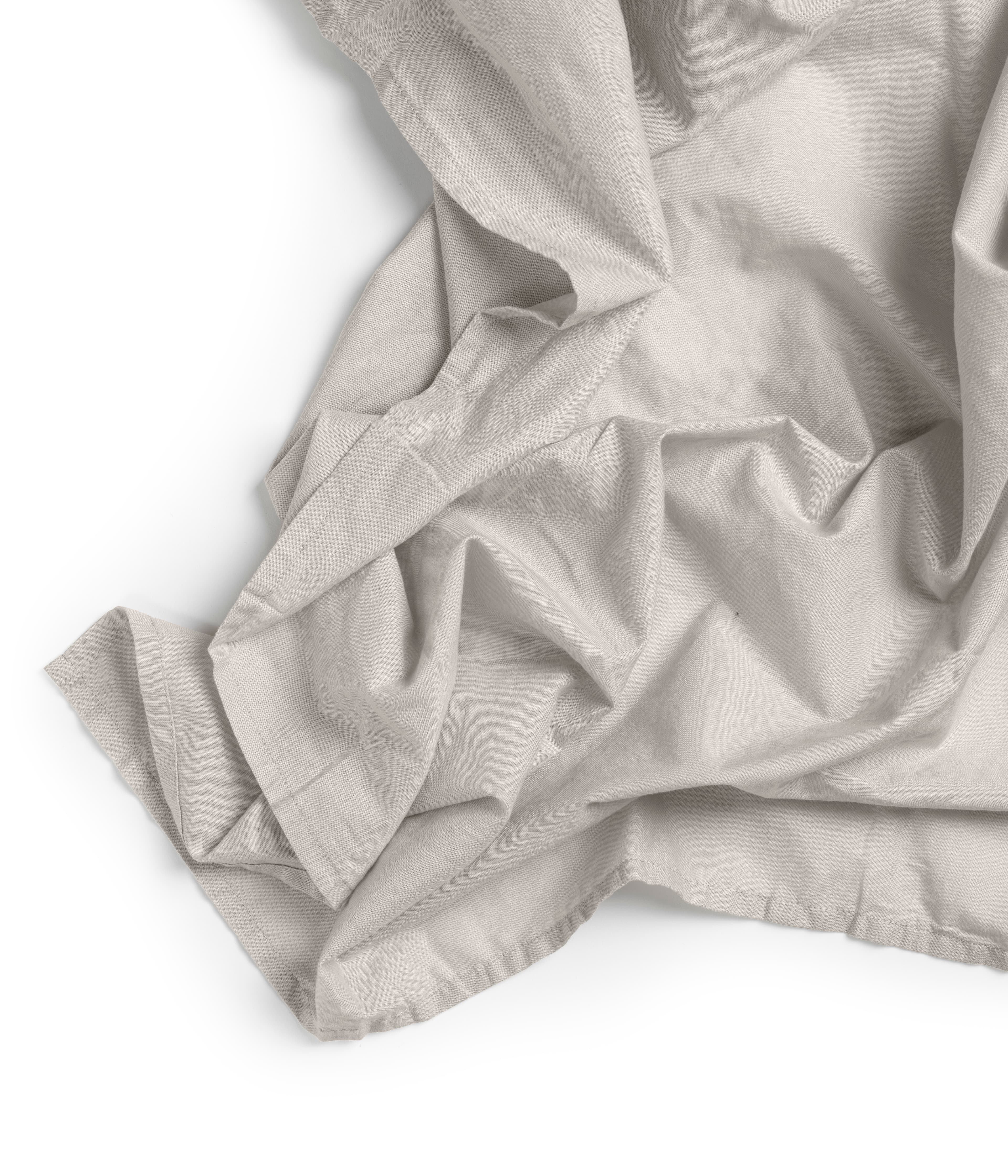 Baby Crib Flat Sheet Pebble