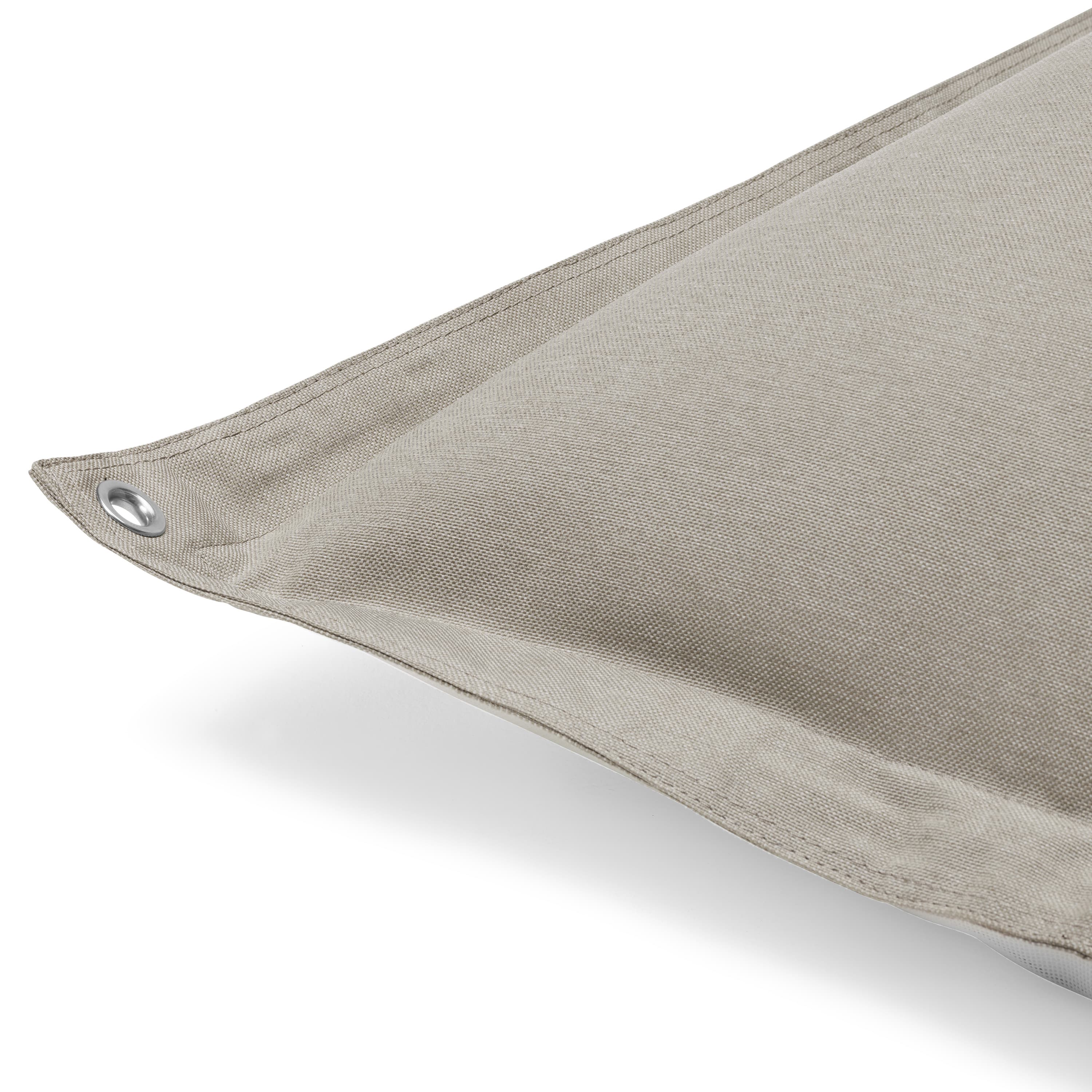 Original Floatzac Sitzpuff Grau Taupe