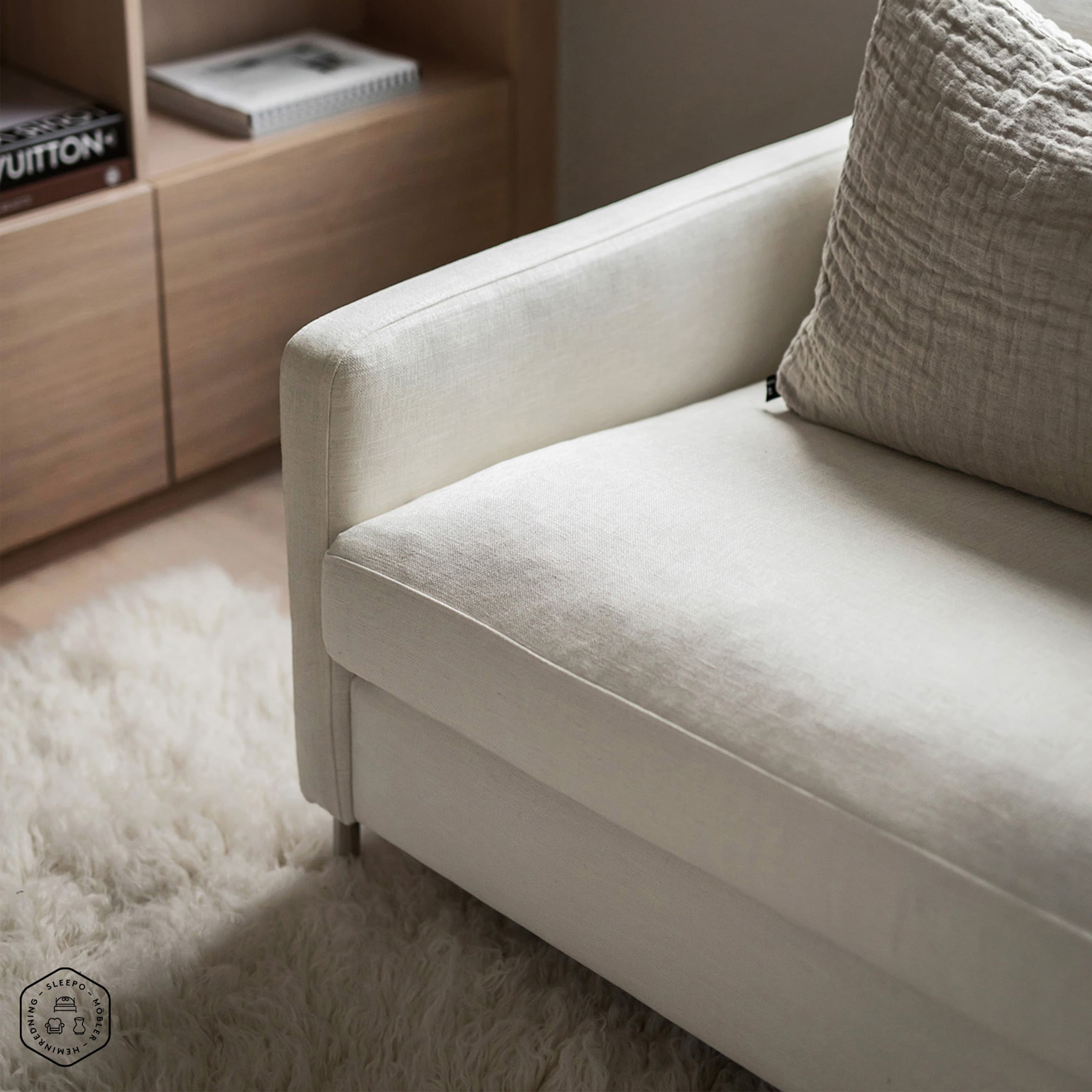 Åre 4-Sitzer Sofa Weiß 257cm