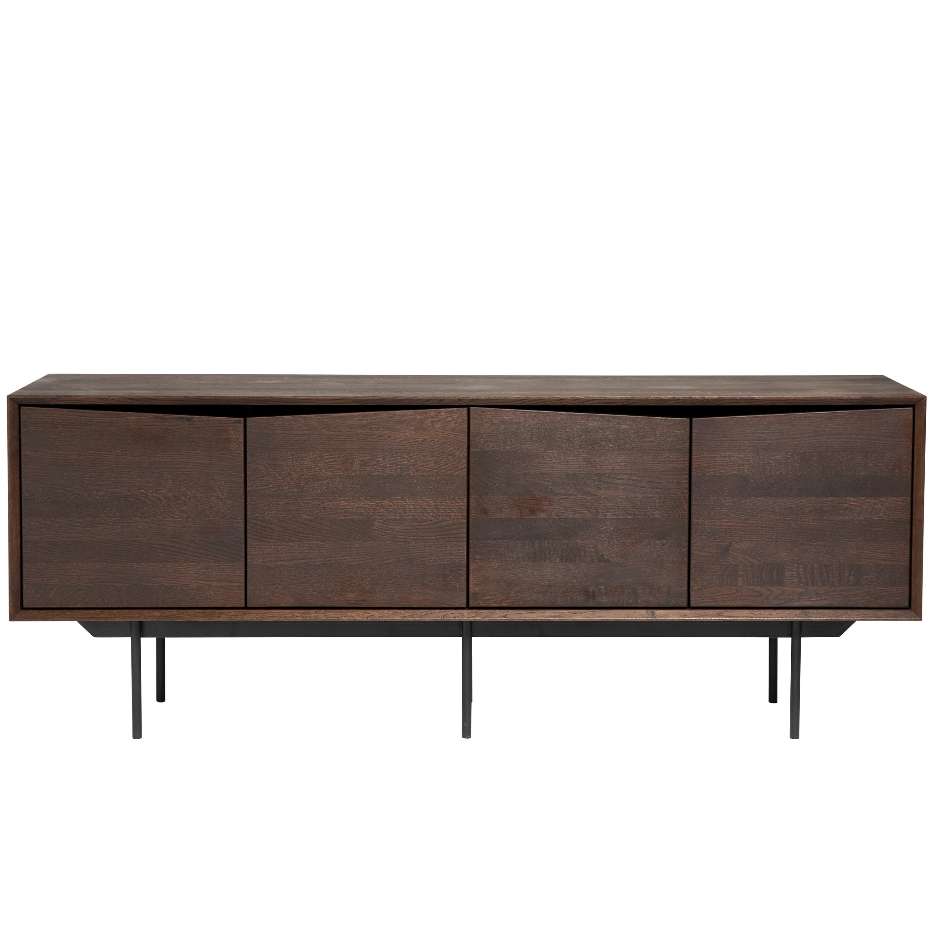 Wing Sideboard mit 4 Türen Smoked Oak 185x72