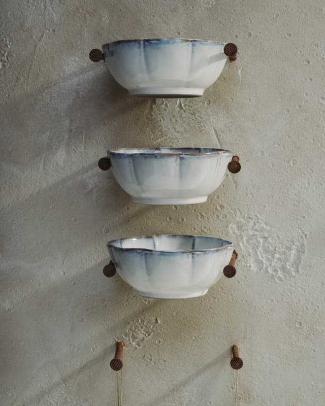 Inku Schale Weiß 15 cm 4er-Pack