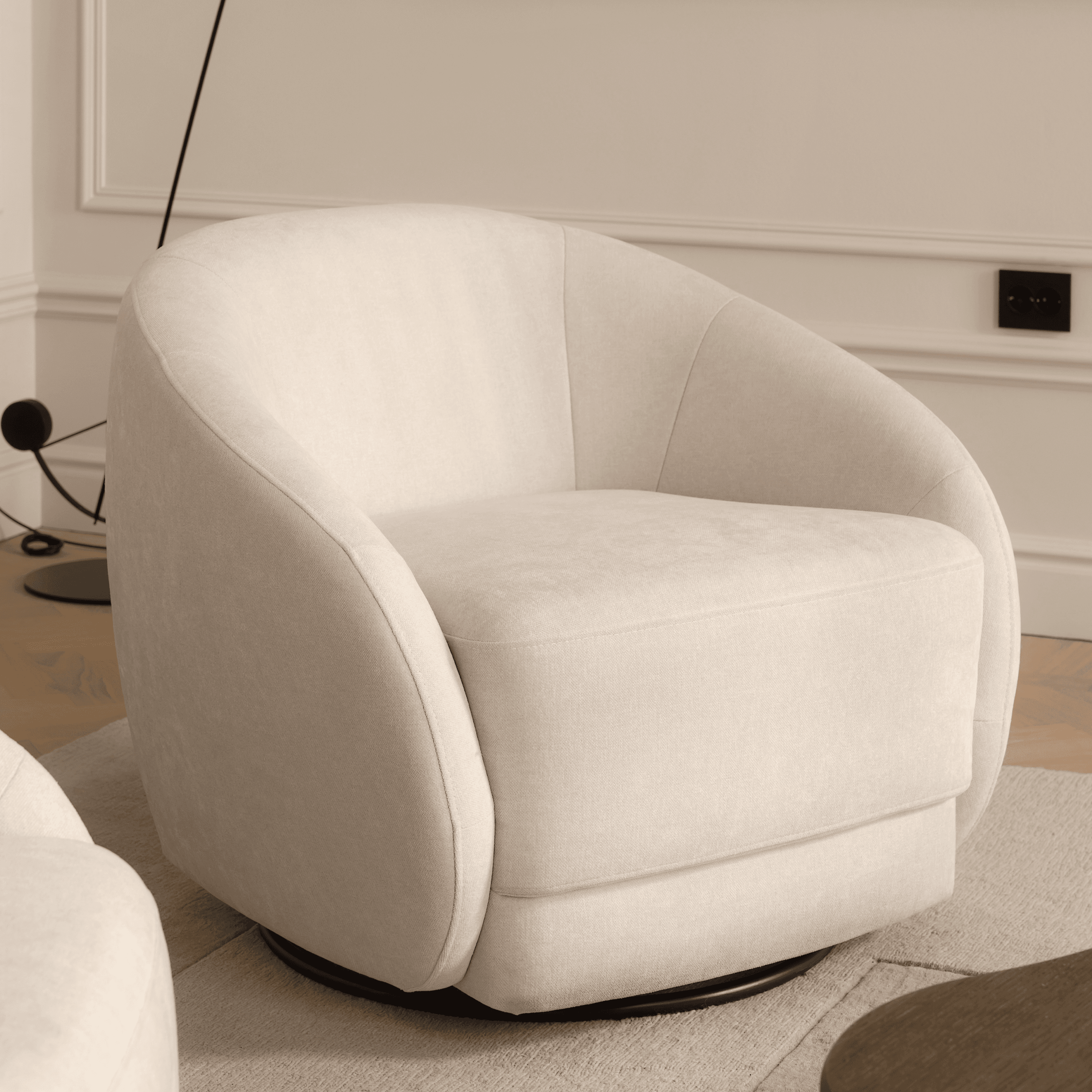 Alba Lounge-Sessel Beige 86cm