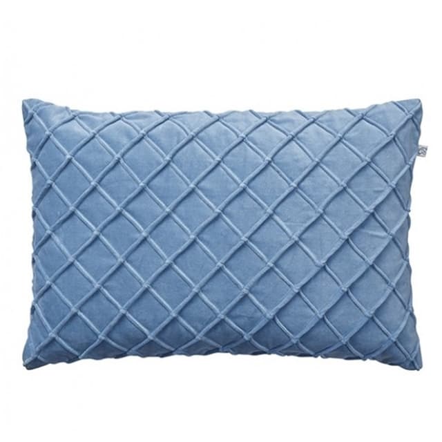 Deva Kissenbezug Samt Heaven Blue 40x60