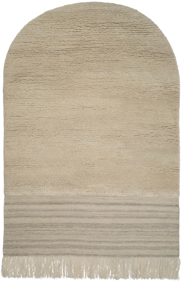 Eternal Eye Wool Rug Natural 200x300