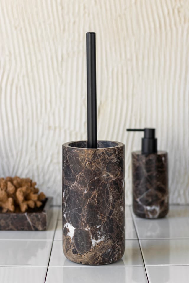 Marble Toilettenbürste Braun