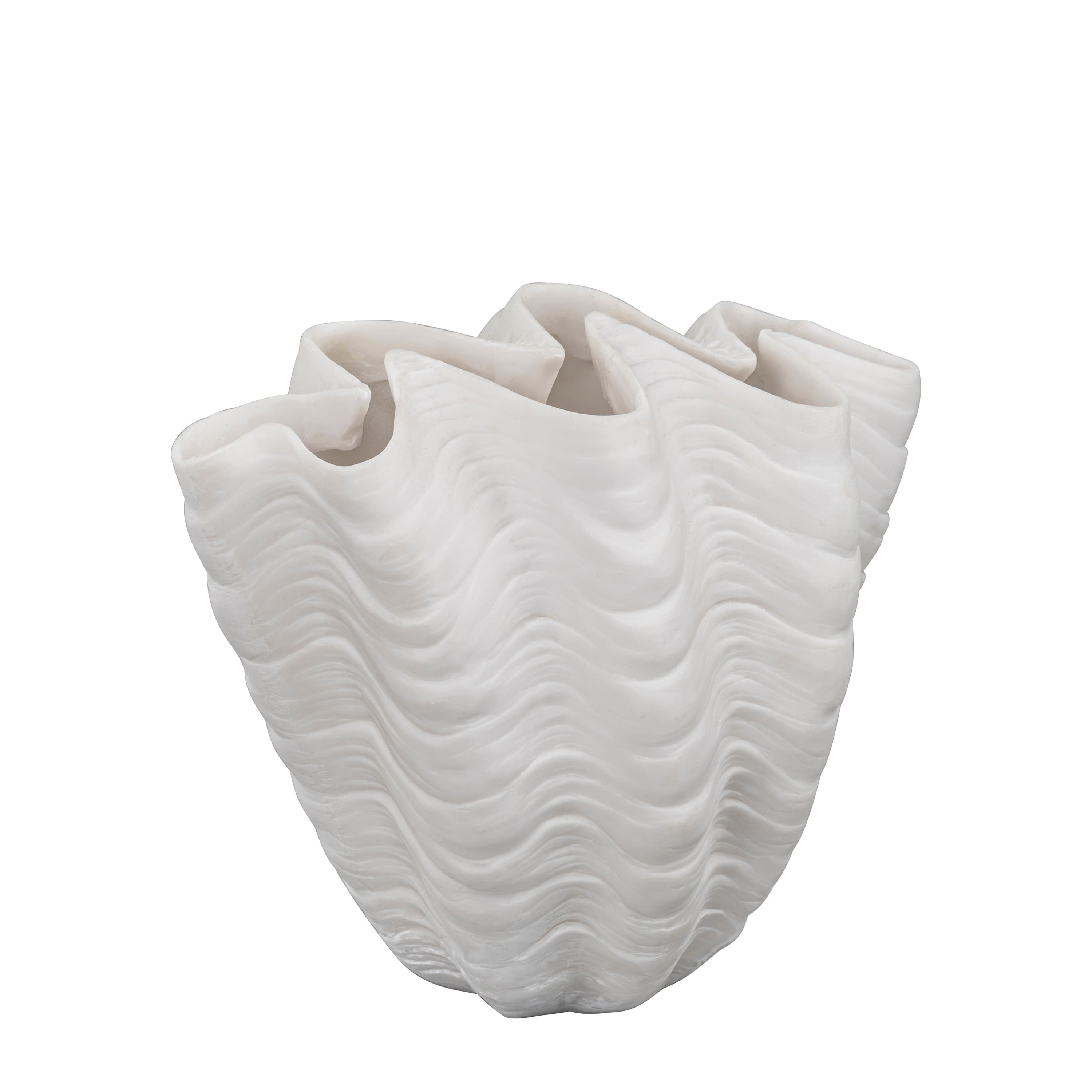 Shell Vase Offwhite Klein