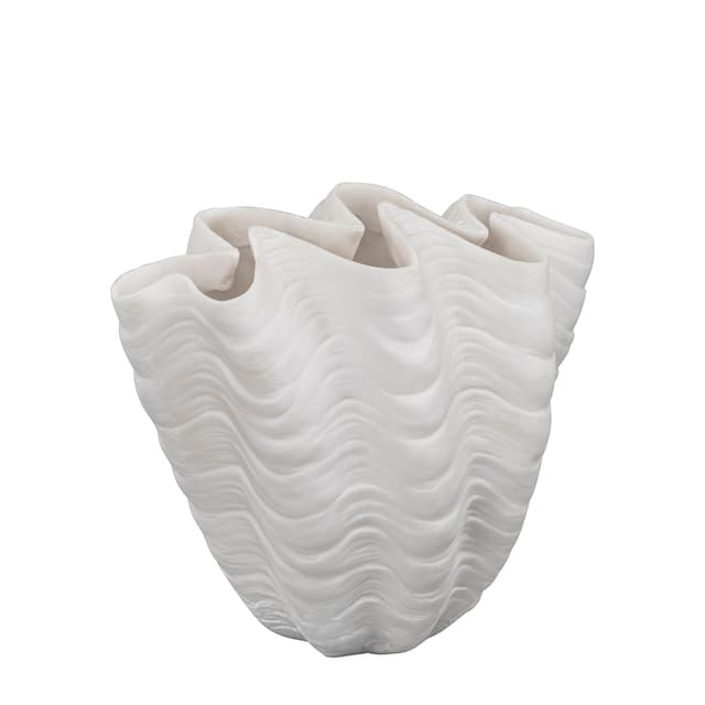 Shell Vase Offwhite Klein