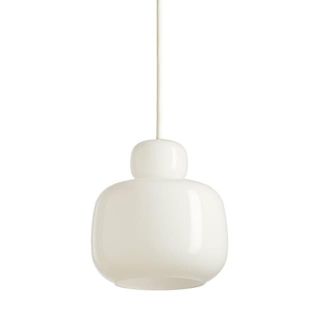 Stone Ceiling Lamp Opal Triplex Glass Small
