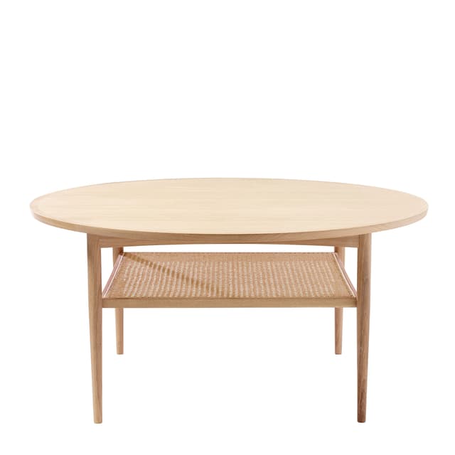 No.100 Coffee Table White Oil Oak