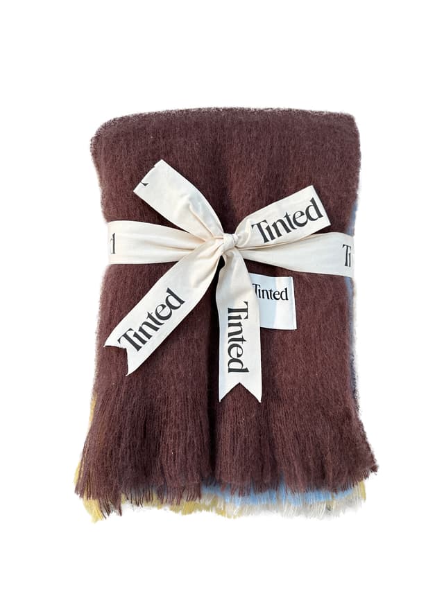Lovstrand Wool Throw Brown/Multi 130x170