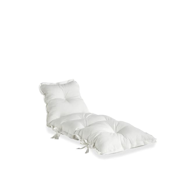 Sit And Sleep Outdoor Lounge-Matratze Weiß