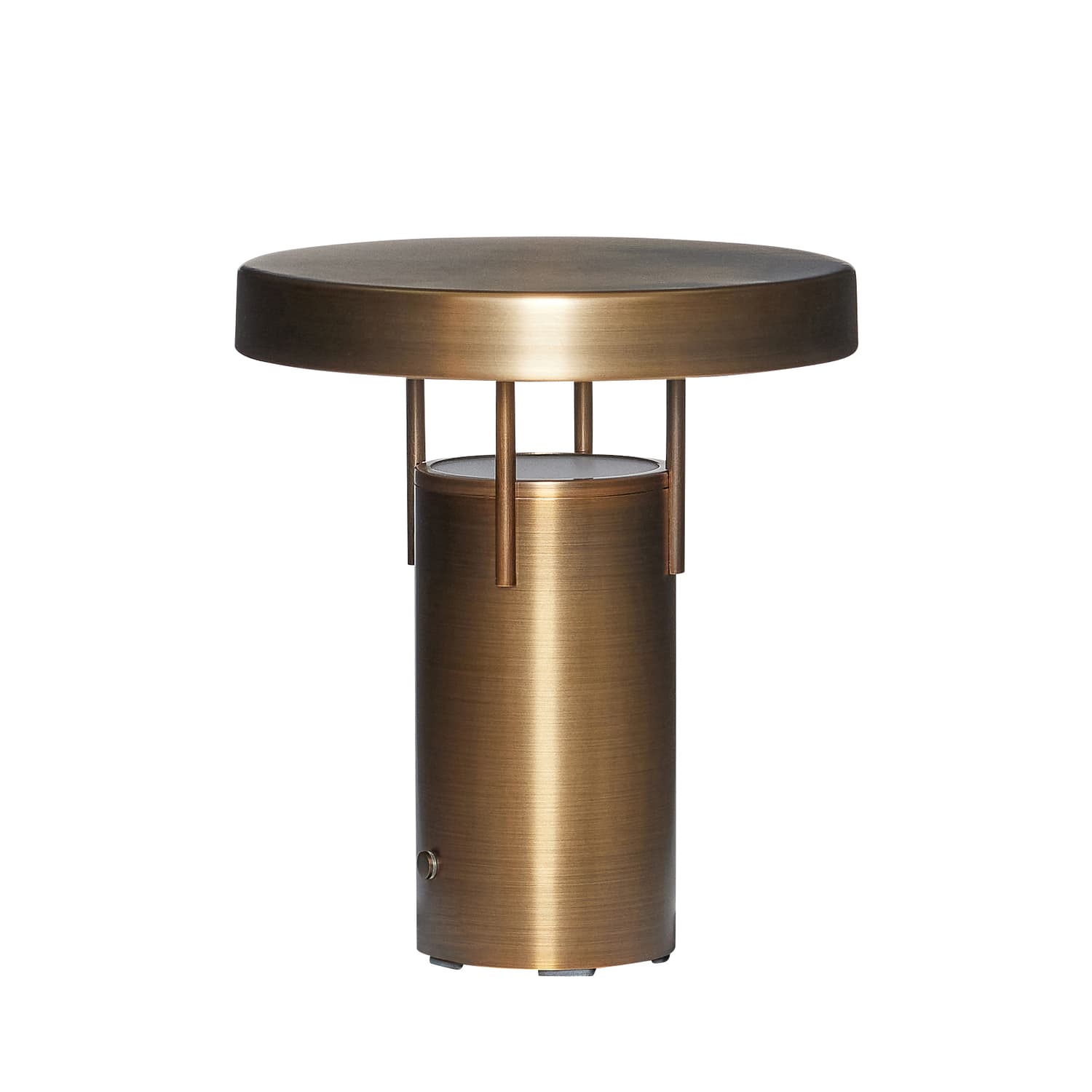 BringMe Mini Tragbare Tischlampe aus gebranntem Messing 20cm