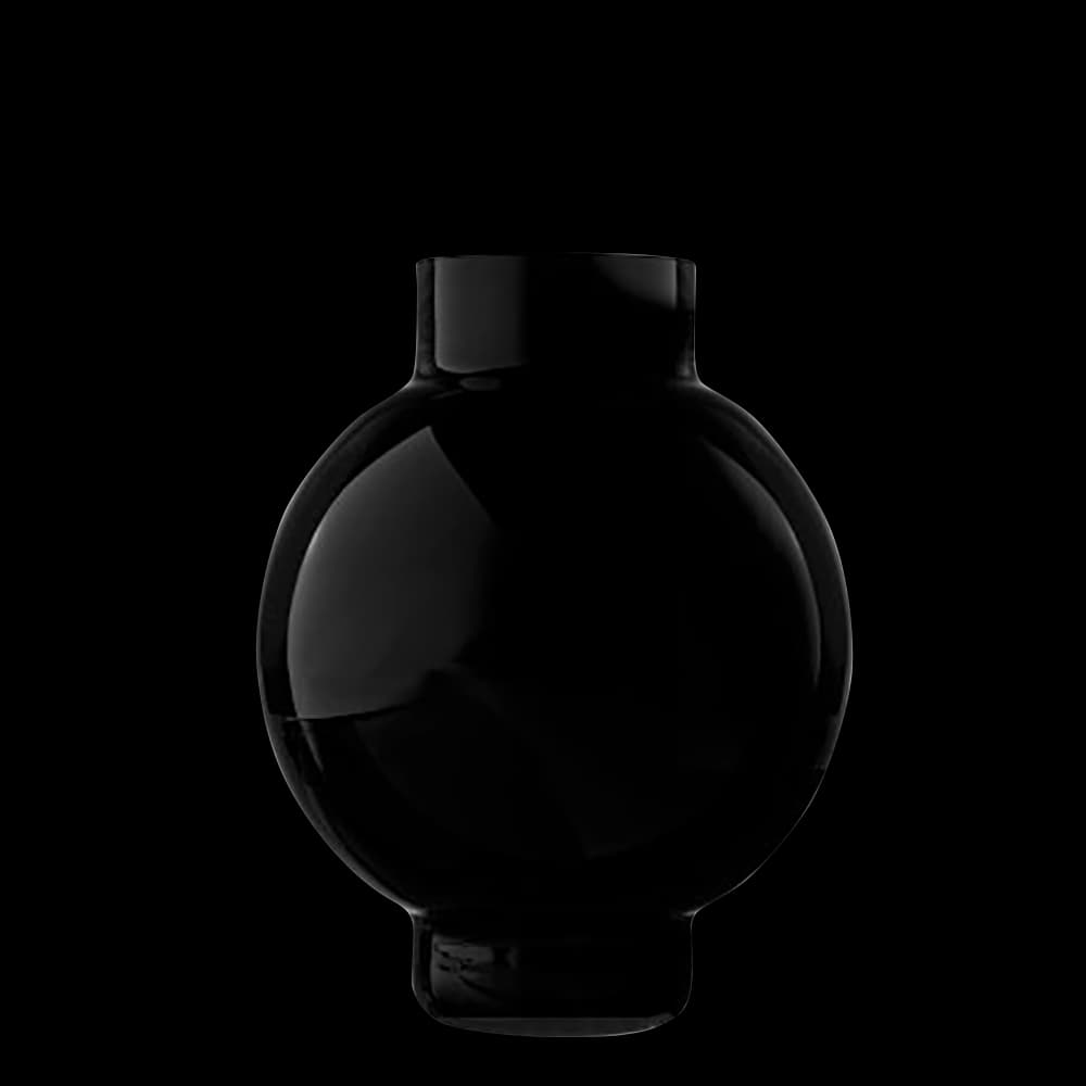 Vase/Candle Holder Black 15cm
