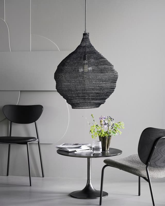Mesh Lampe Schwarz Ø60