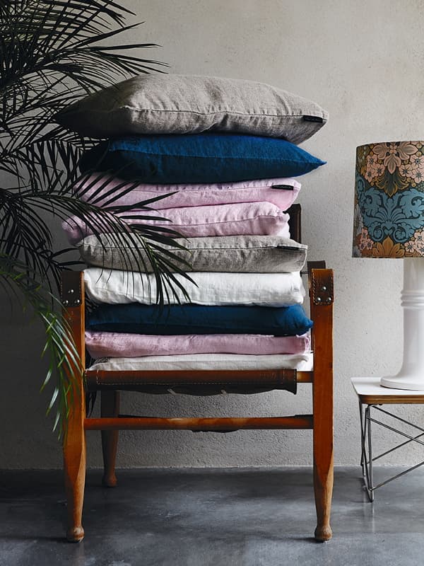 Lovely Pillow Cover Linen Avocado 40x70