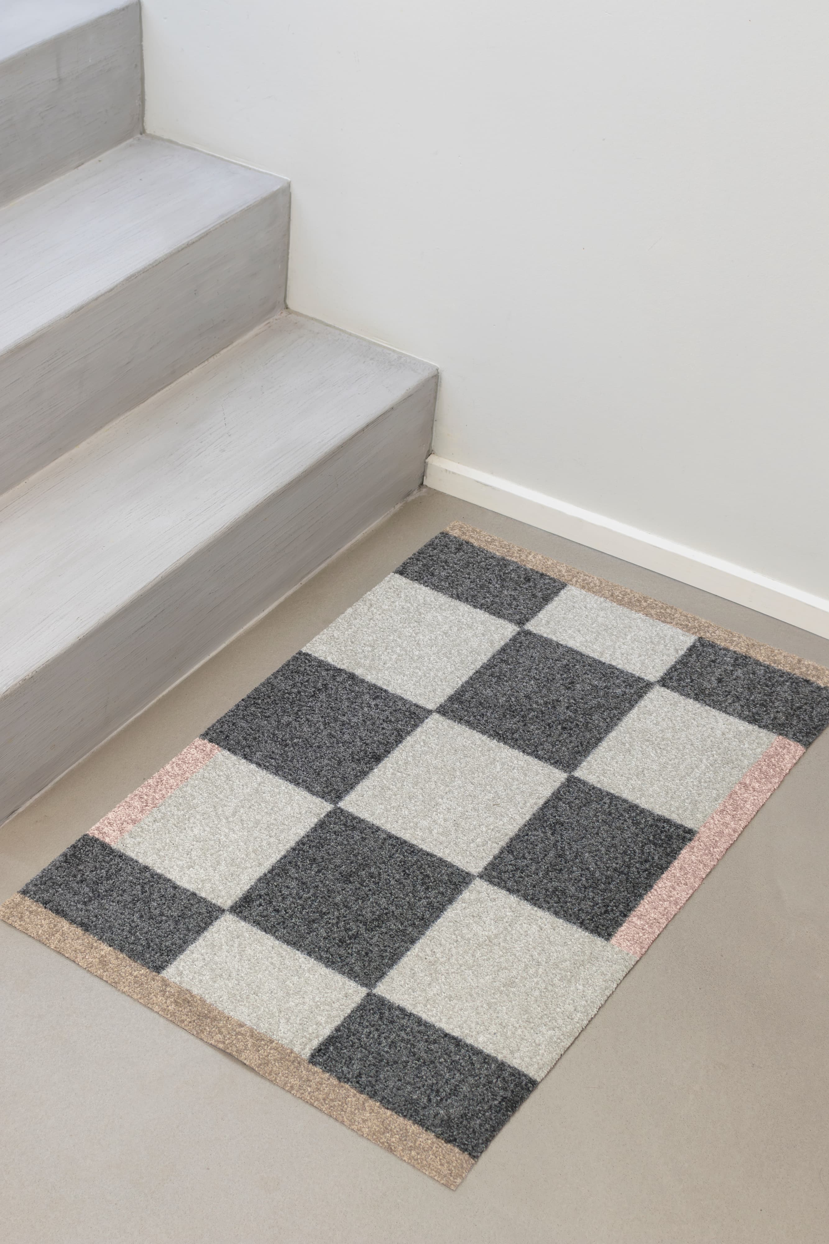 Square All-Round Teppich Dunkelgrau 55x80