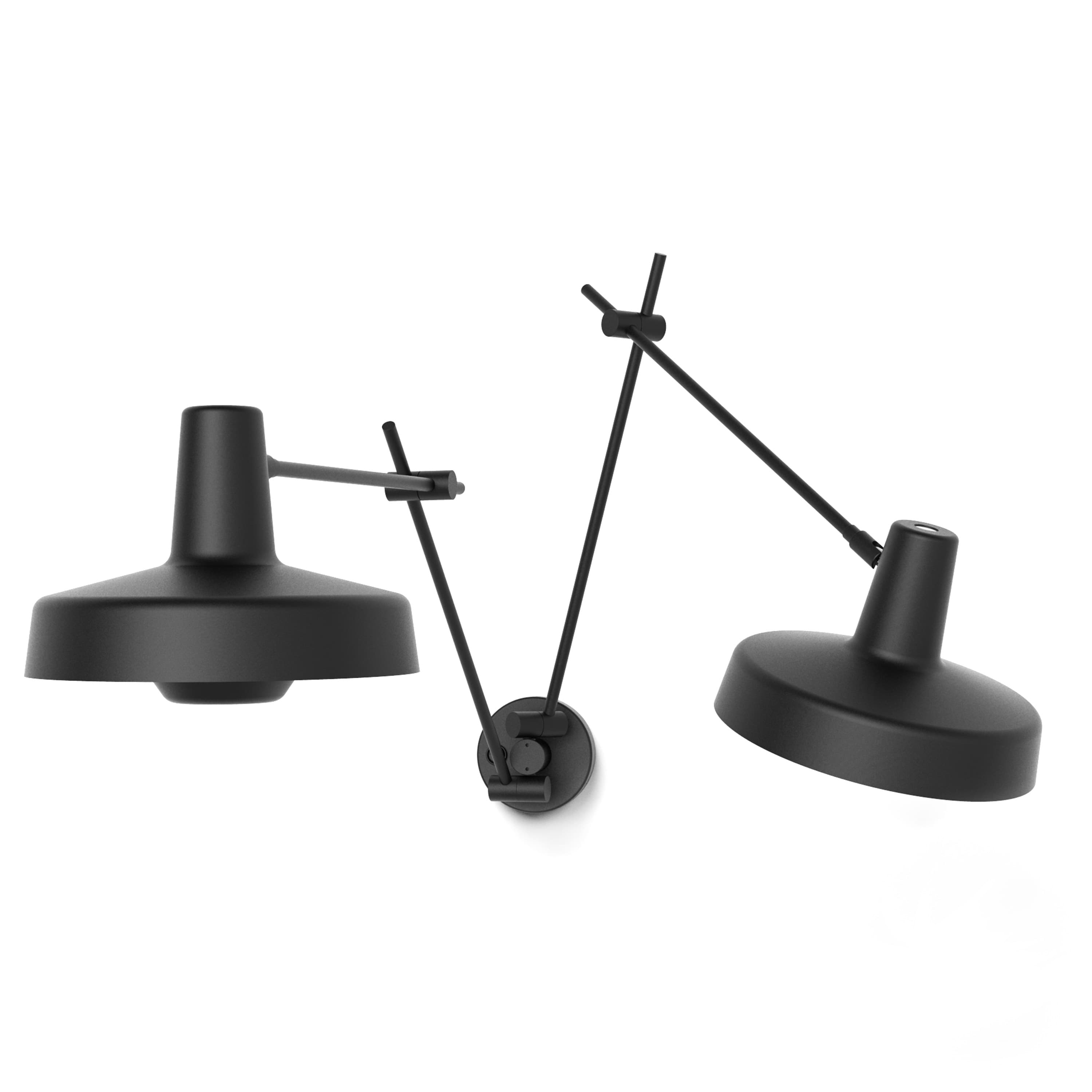 Arigato Wall Lamp Double Black