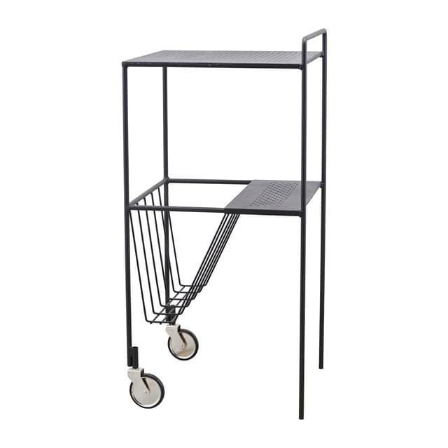 Use Servierwagen Schwarz 35x75 cm