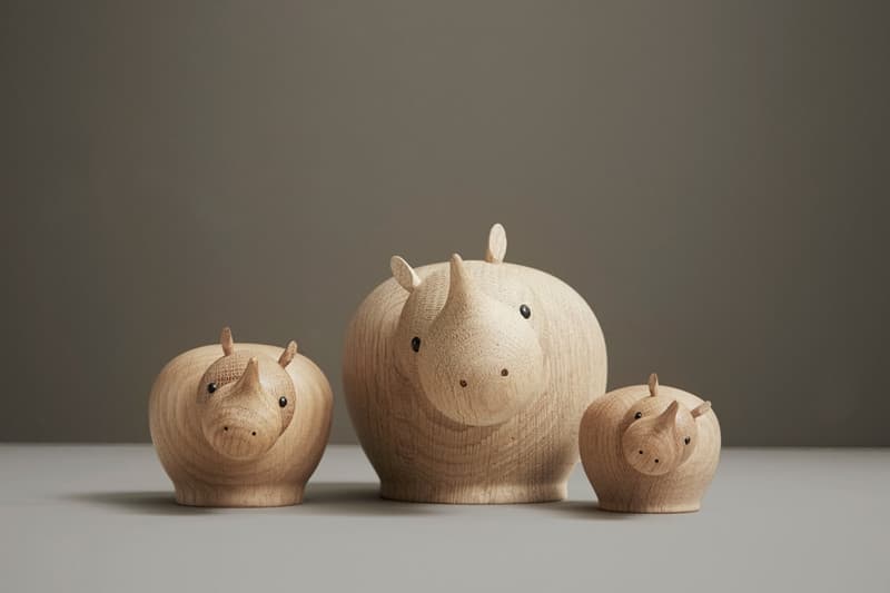 Rina Rhino Decoration 7cm